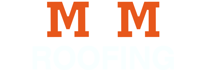 M and M Logo White